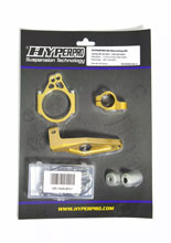 Zestaw mocujący amortyzator skrętu odwrócony Hyperpro Yamaha MT-09 (21-22)/ XSR 900 (22-24) złoty