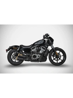 Pełny układ wydechowy Zard System 2:1:2 Harley Davidson Nightster 975/Special (22-) czarny matowy