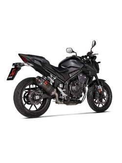 Tłumik motocyklowy Akrapović Street Honda (wybrane modele) karbonowy [z homologacją]