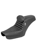 Kanapa motocyklowa dla kierowcy i pasażera z podparciem lędźwiowym Saddlemen SDC Performance Pro Series TR Harley Davidson FXD Dyna (wybrane modele) (96-03) czarna