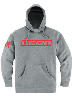 Bluza Icon Clasicon szaro-czerwona