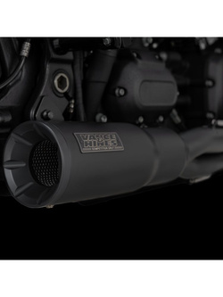 Pełny układ wydechowy Vance & Hines Hi-Output do wybranych modeli Harleya Davidsona Szczotkowana Stal
