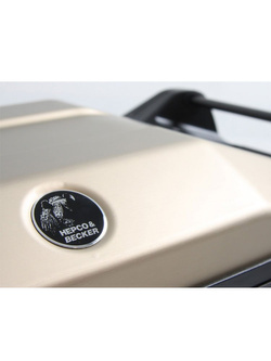 Kufer Hepco&Becker Xceed 38 srebrny - kufer boczny prawy [pojemność: 38L]