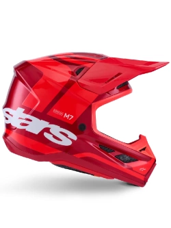 Kask enduro Alpinestars SM7 Core czerwony połysk