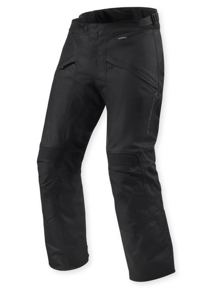 Spodnie motocyklowe tekstylne REV’IT! Factor 5 H2O czarne