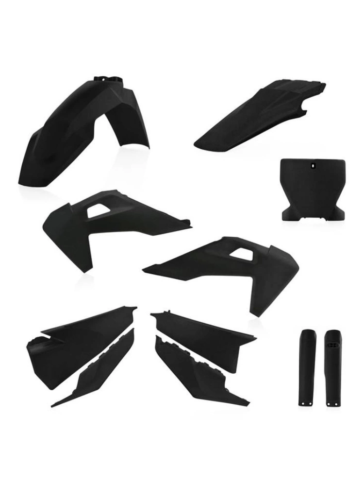 Pełny zestaw plastików Acerbis Husqvarna FC/ TC (19-20) czarny metaliczny