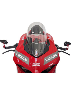 Szyba motocyklowa WRS Race High Ducati Panigale V2 (20-24), Panigale V4/ S (18-19) przezroczysta
