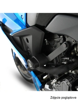 Crash pady Aero R&G Racing Suzuki GSX-8R (24-) białe