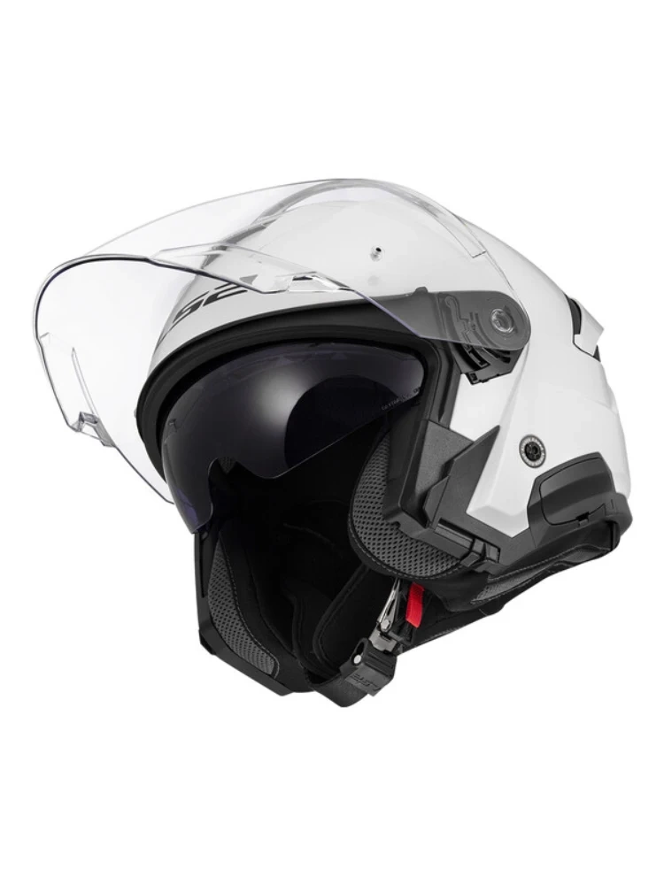 Kask otwarty LS2 OF618 Verso II Solid biały