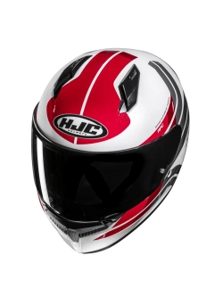 Kask integralny HJC C10 Hiper biało-czerwony