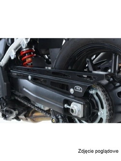 Osłona Łańcucha R&G Do Suzuki DL 1000 XT/ V-Strom/ DE/XT srebrna