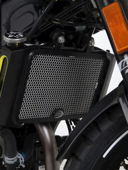 Osłona chłodnicy R&G aluminiowa do Husqvarna Svartpilen 125 (21-) czarna