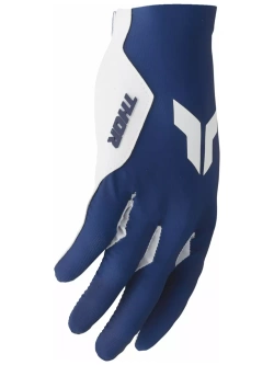 Rękawice cross Thor Sportmode Iconic niebiesko-białe