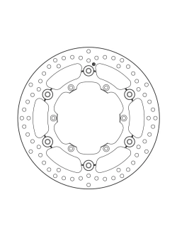Tarcza Hamulcowa Brembo Serie Oro Floating Prime Line Yamaha WR 250 F/ 450 F/ YZ 125/ 250/ 450 (wybrane modele) [śr. 270 mm]