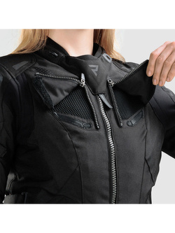 Kurtka motocyklowa damska tekstylna Rebelhorn Hiker IV czarna
