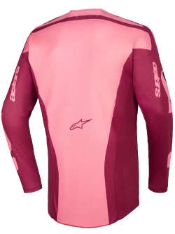 Bluza cross Alpinestars MX Racer Riway czerwono-różowa