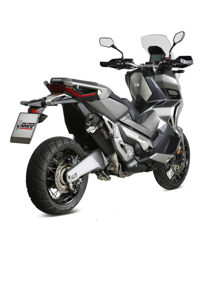 Tłumik motocyklowy Slip-On Line (Delta Race) MIVV do Honda X-ADV 750 (17-) czarny