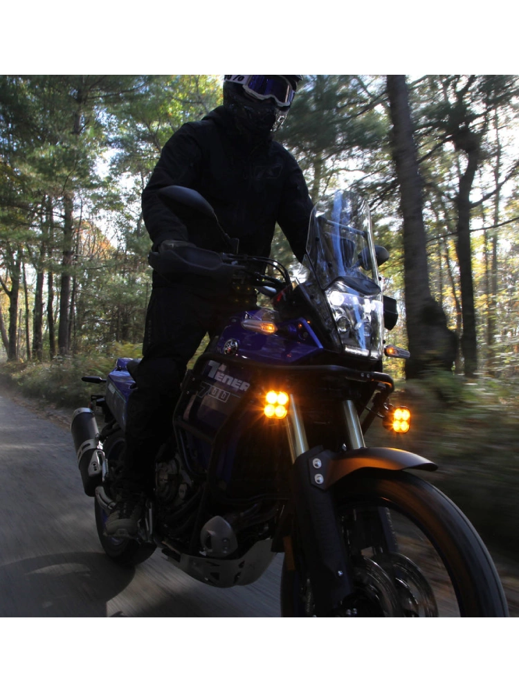 Światło drogowe Denali DL4 z technologią Datadim bursztynowe