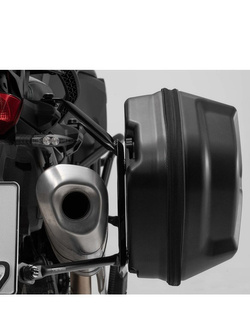 Zestaw: kufry boczne + stelaże PRO ABS Aero System Sw-Motech do Moto Guzzi V85 TT (19-) [pojemność: 2 x 25 L]