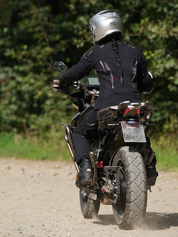 Spodnie motocyklowe damskie tekstylne Modeka Takuya czarne