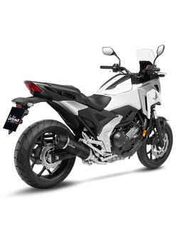 Tłumik motocyklowy LeoVince LV One Evo Black Edition [Stainless Steel] do Honda NC 750 X (21-24)