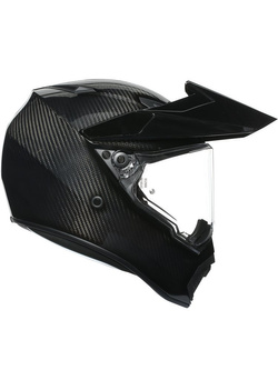 Kask enduro AGV AX9 Glossy Carbon
