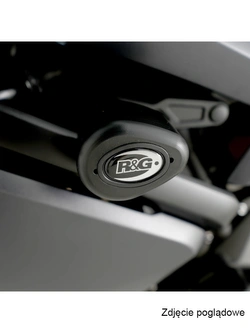 Crash pady Aero R&G Racing Triumph Daytona 660 (24-) białe