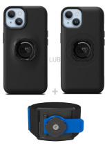 Zestaw do biegania: etui na telefon iPhone 14 Plus + opaska sportowa Quad Lock