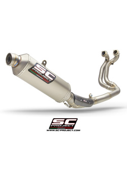 Pełny układ wydechowy SC-Project Rally Raid Titanium 2-1 - KTM 890 Adventure [21]