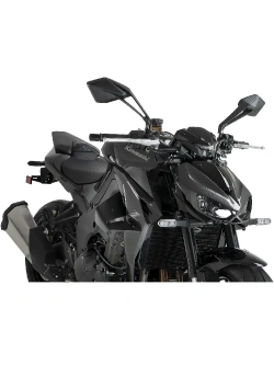 Spoilery boczne PUIG D12 Kawasaki Z1100/ SE (26-) czarne matowe