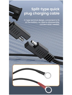 Ładowarka mini LOBOO C20 Pro do akumulatorów 12V, USB