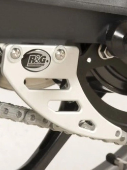 Osłona łańcucha R&G do Triumpha Street Triple 675/ Daytona 675 (13-)/ Daytona Moto2 765 (20-) czarna