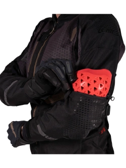 Kurtka motocyklowa damska tekstylna Leatt Flowtour 5.5 Stealth czarna