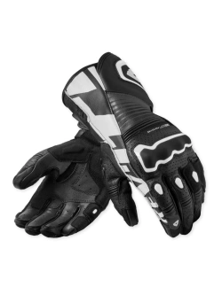 Rękawice motocyklowe skórzane REV’IT! Argon 3 czarno-białe