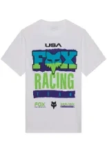 Koszulka z krótkim rękawem FOX Hardcore 195 biała