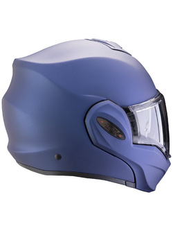 Kask szczękowy Scorpion Exo-Tech Evo Pro Solid niebieski matowy