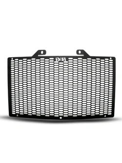 Osłona chłodnicy R&G Racing Pro CF Moto 450 MT/ Ibex 450 (USA) (24-) czarna