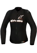Kurtka motocyklowa damska tekstylna Alpinestars Stella SMX Air czarno-biało-czerwona