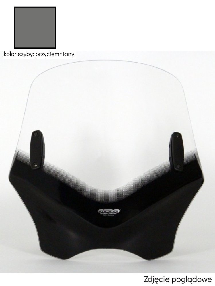 Szyba motocyklowa MRA V-Flow Screen "C" + zestaw montażowy HKSL Honda CB 1100 (13-23) przyciemniana