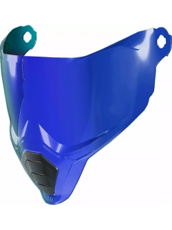 Szybka do kasku Icon Ultraflite model Ultrashield lustrzana niebieska