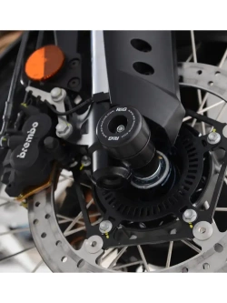 Slidery przedniego zawieszenia R&G Racing Aprilia Tuareg 660 (22-24) czarne