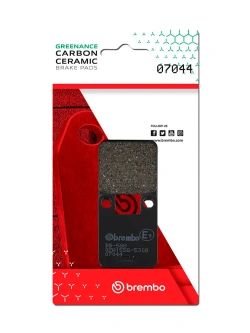 Klocki hamulcowe Brembo Genuine CC Aprilia RS 50 (94-97) [kpl. na 1 tarczę]