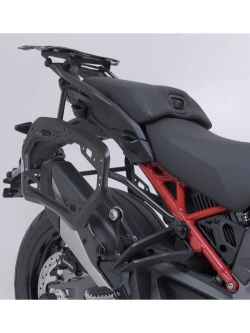 Sakwy wodoodporne SysBag WP L/L SW-Motech + stelaże PRO Ducati Multistrada V4/ S/ Pikes Peak (24-) [poj.: 2 x 27-40L]