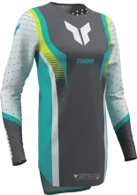 Bluza enduro damska Thor Sportmode Velocity szaro-zielona