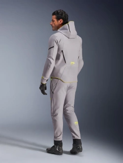 Kurtka motocyklowa tekstylna Alpinestars Aeroshell WP szara-fluo