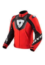 Kurtka motocyklowa tekstylna REV’IT! Hyperspeed 3 H2O czerwono-czarna