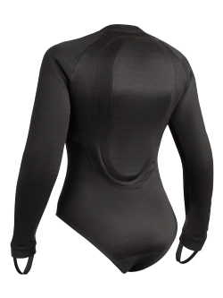 Body damskie z ochraniaczami Pando Moto Bia czarne