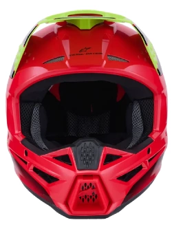 Kask enduro Alpinestars SM3 Fray czerwono-czarny-fluo