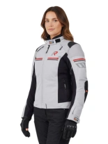 Kurtka motocyklowa damska tekstylna Rukka Armatou-R szaro-czarna
