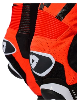 Kombinezon motocyklowy jednoczęściowy REV’IT! Hyperspeed 3 szaro-fluo czerwony